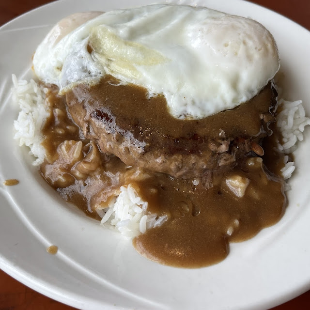 Hamburger Steak & Two Eggs