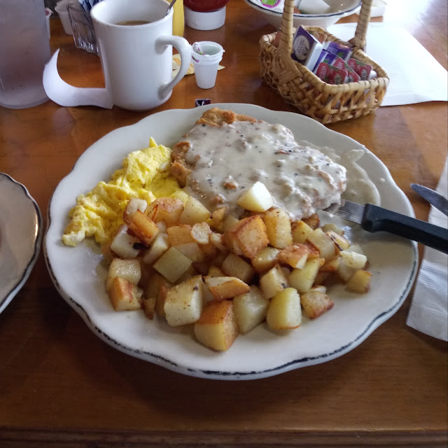 Chicken Fried Steak & Two Eggs