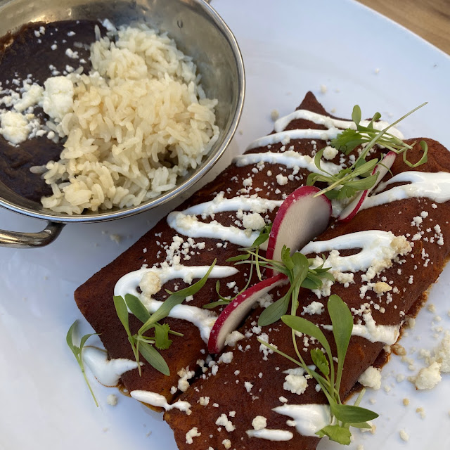 Enchiladas de Mole