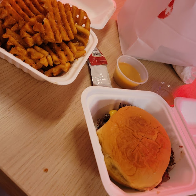 Smash Burger and Fries