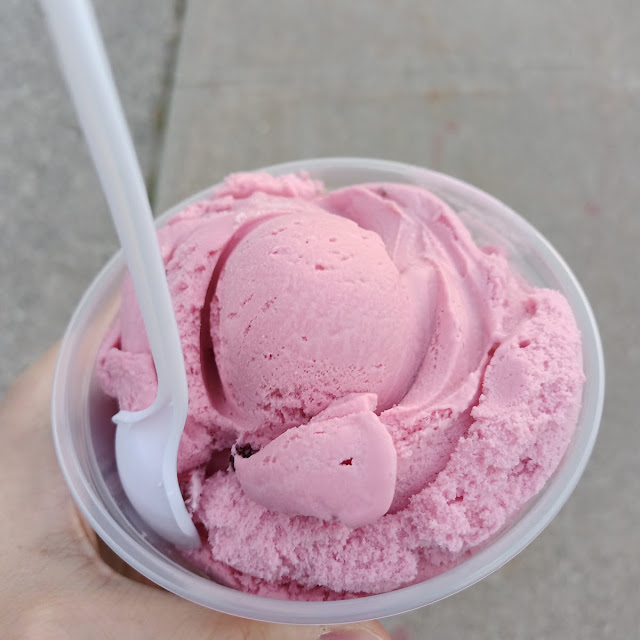 Burgundy Cherry Ice Cream