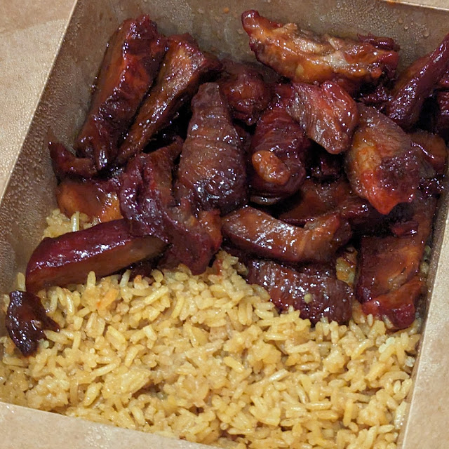 BBQ Boneless Ribs Dinner Combo