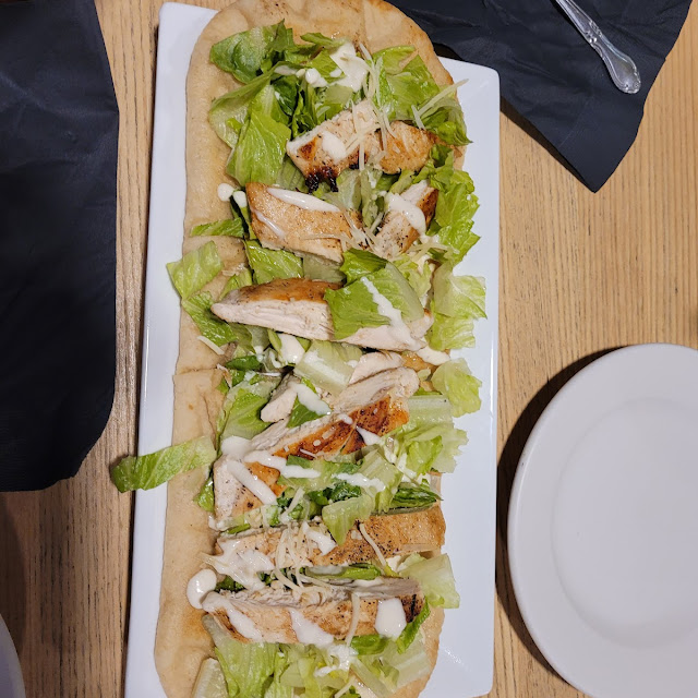 Ceasar Salad Flatbread