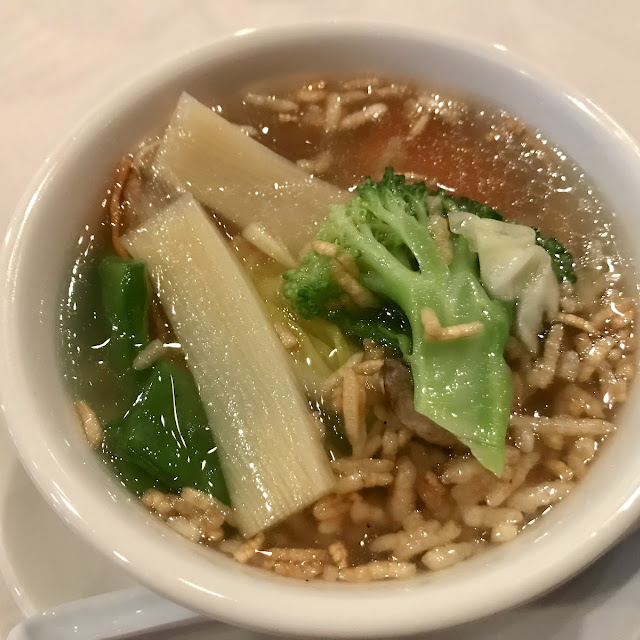 Three Flavor Sizzling Rice Soup