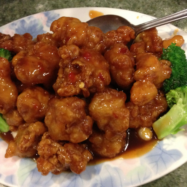 Mandarin Chicken or General's Chicken干鸡或左鸡