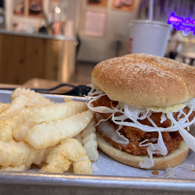 Bang Bang Sandwich with Fries