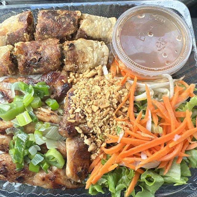 Chicken and Eggroll Vermicelli