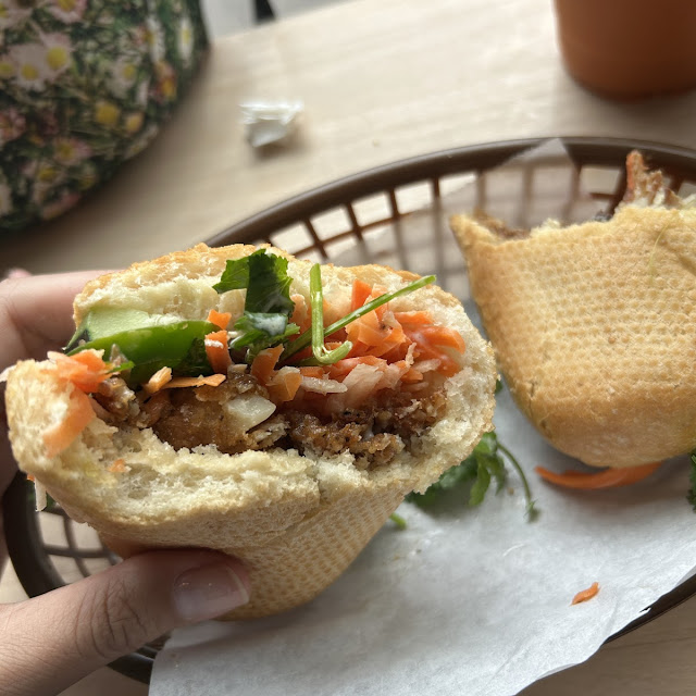 Fried Fish Banh MI