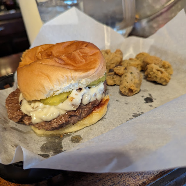 Mushroom Swiss Burger