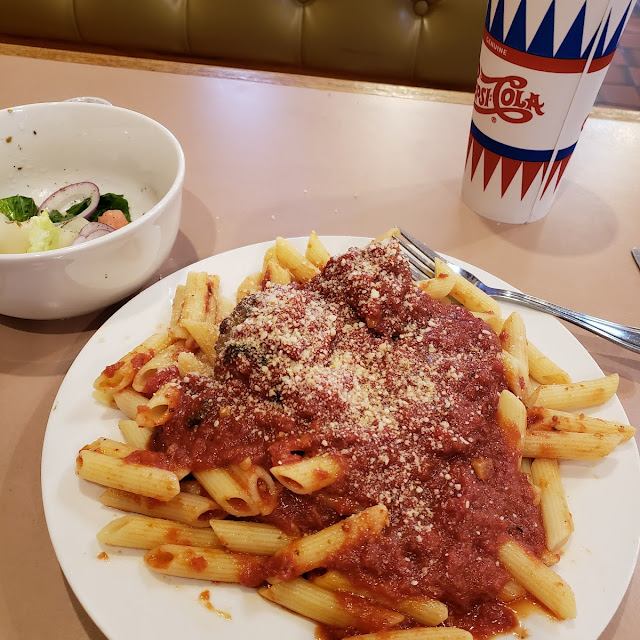 Mostaccioli Meat or Marinara Sauce