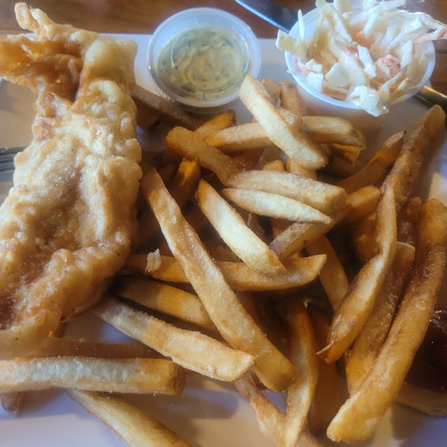 Bass Fish & Chips