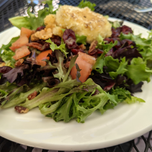 Warm Goat Cheese Salad
