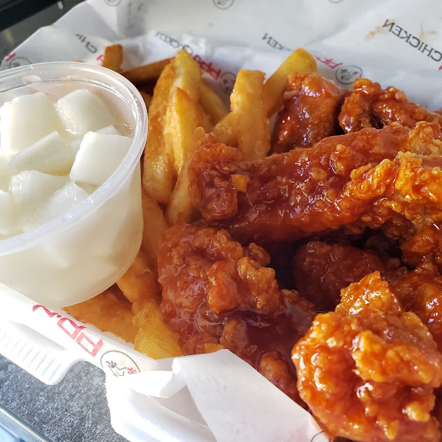 Boneless Secret Spicy Wings Lunch Combo