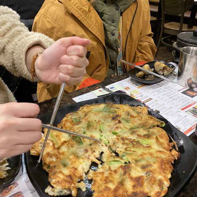 seafood pancake 해물파전