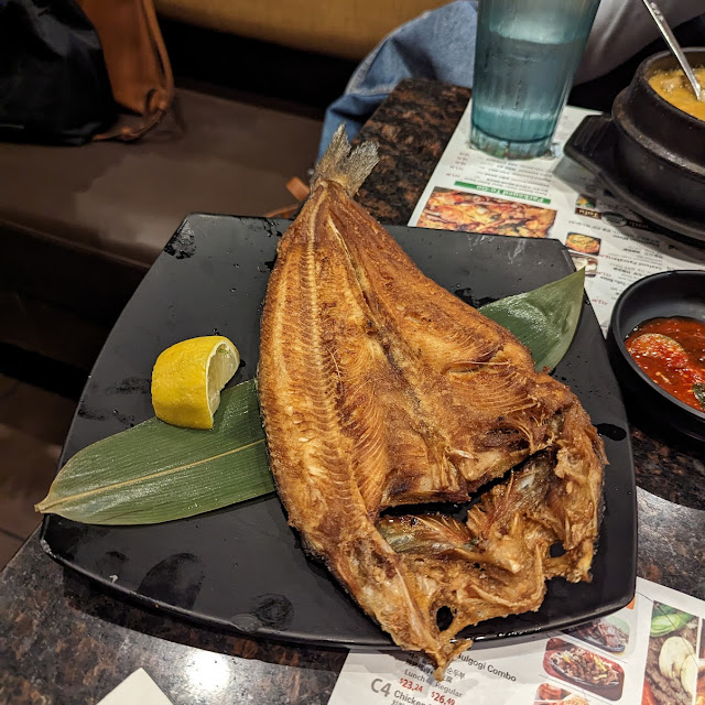 Crispy Whole Fried Fish with Lemon