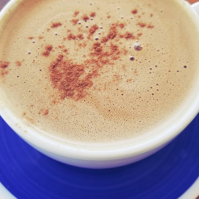 Dirty Chai with Almond Milk