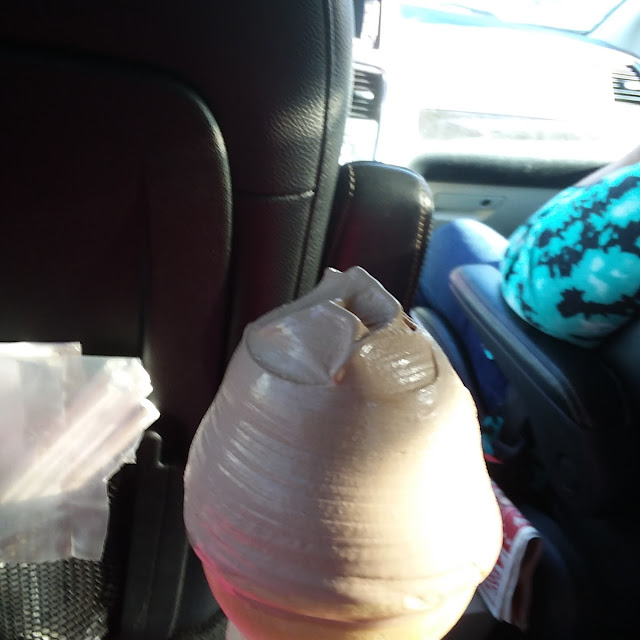 Chocolate Ice Cream Cone