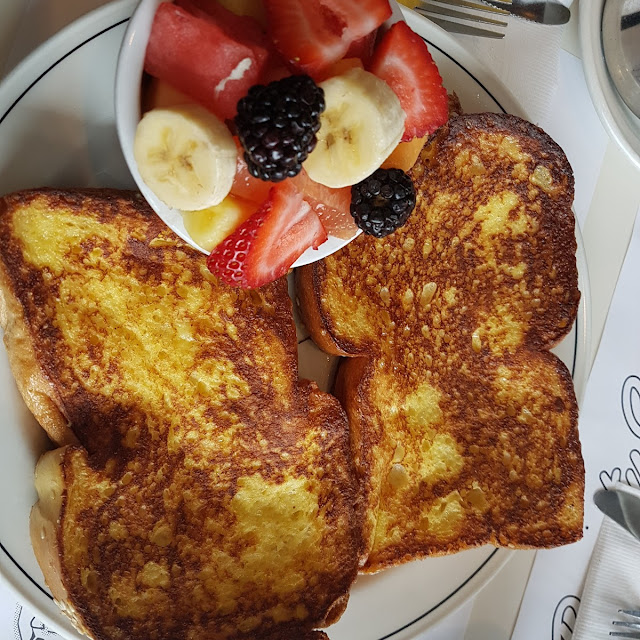 French Toast with Bacon or Sausage