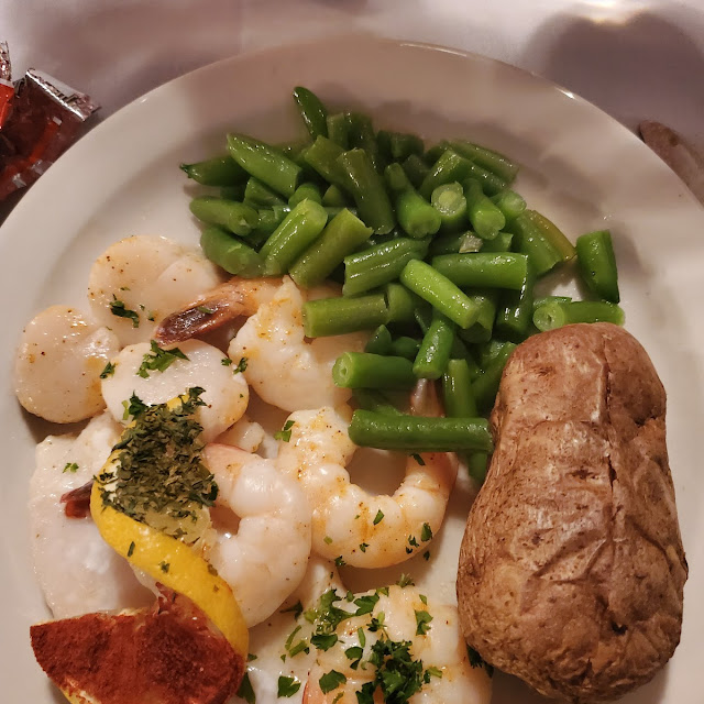 Valentine's Day Broiled Seafood Platter