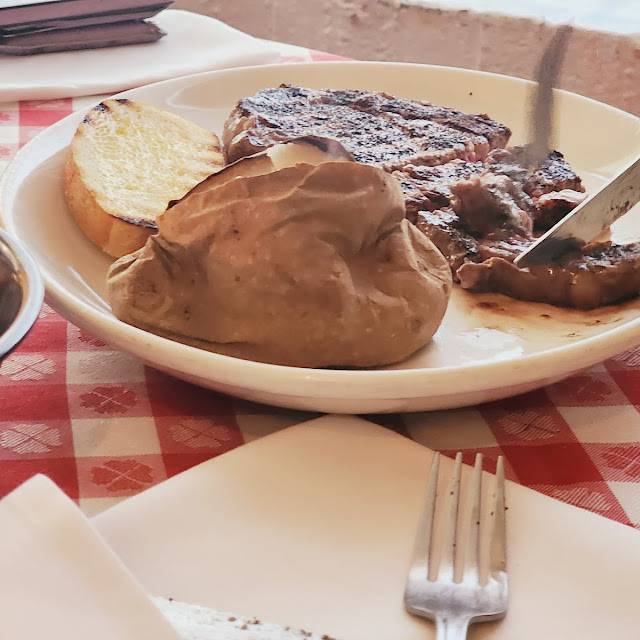 Ribeye Steak and Baked Potato