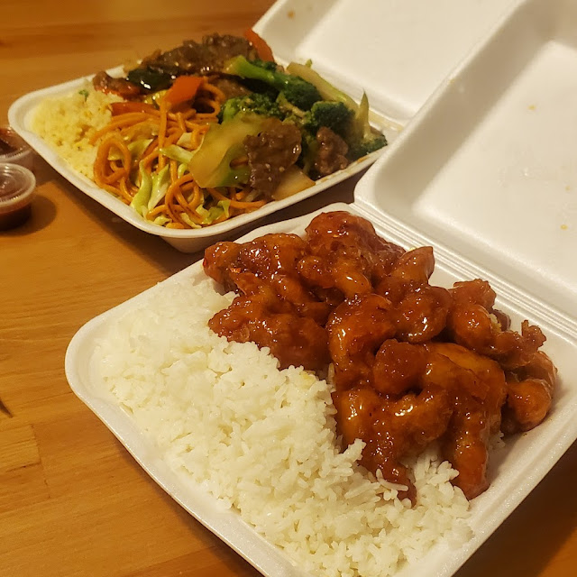 2 Item Sweet and Sour Chicken and Orange Chicken