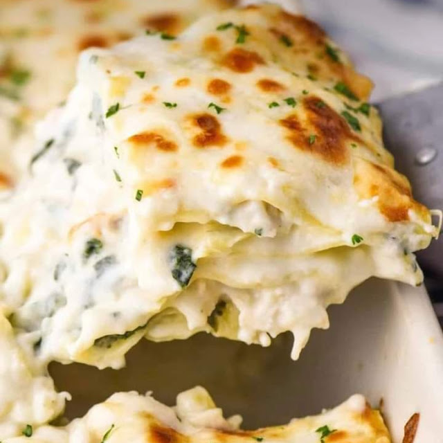 White Chicken Lasagna