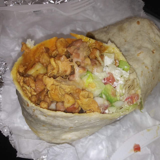 Chicken and Shrimp Burrito