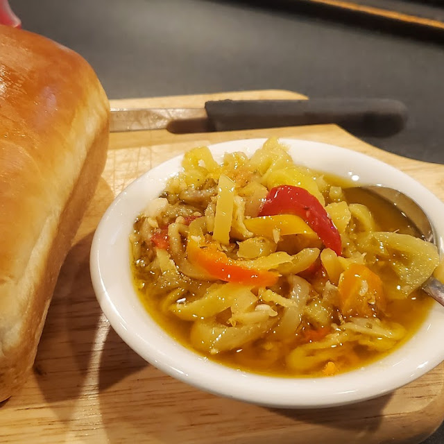 Is Hot Peppers in Oil Fresh Bread