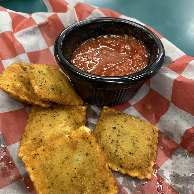 Fried Cheese Ravioli