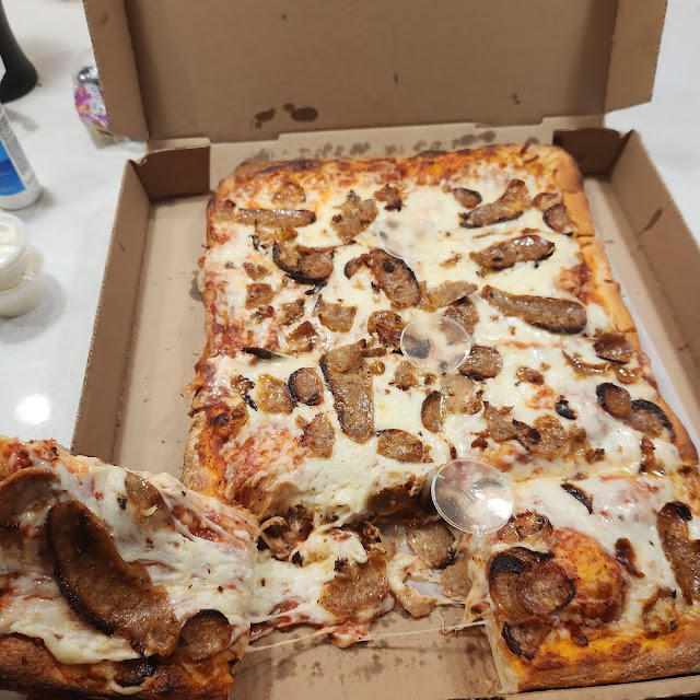 Sicilian Sausage Pizza