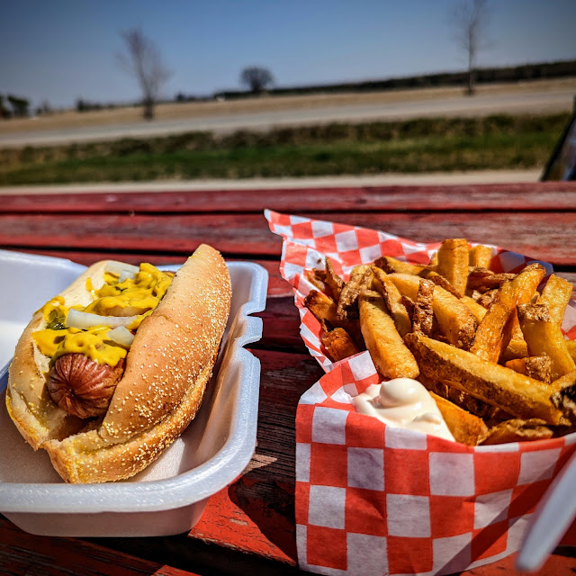 Hot Dog and Fries