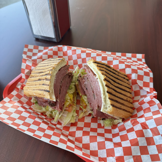 Hot Pastrami Sandwich