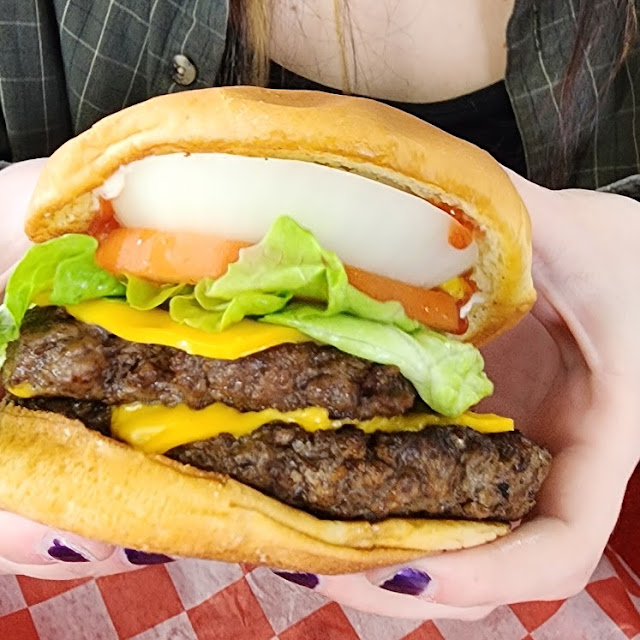 Double Cheeseburger and Fries