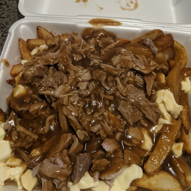Poutine Porc Effiloché