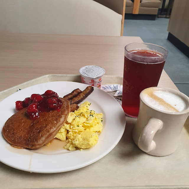 Breakfast Sausage and Pancakes