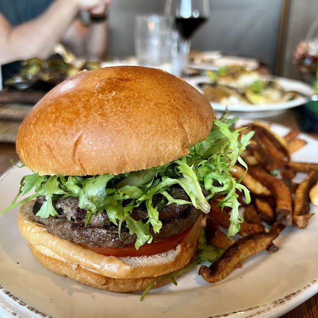 Hamburger with Fries
