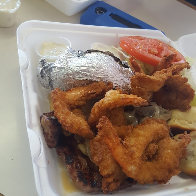 Frieu Shrimp Fish & Chips Siloin Steak Hambuager