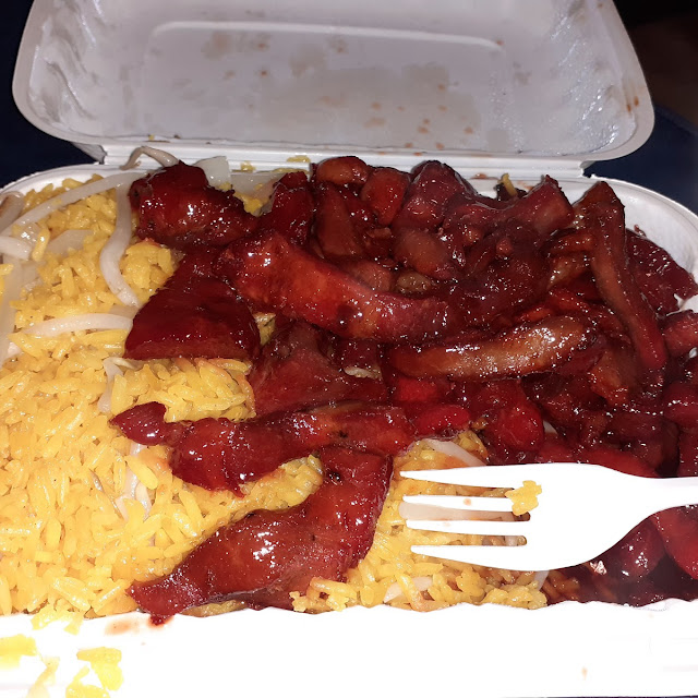 Boneless Spare Ribs with Fried Rice