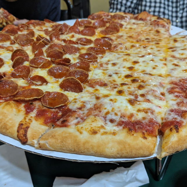 Half Cheese Half Pepperoni