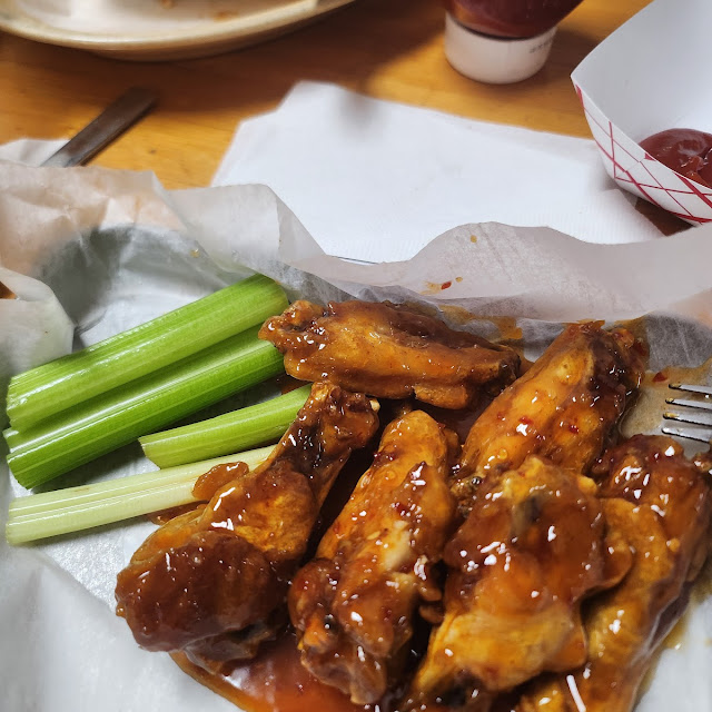 Teriyaki Wings and Fries