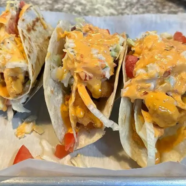 Boom Boom Shrimp Tacos