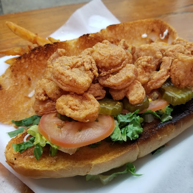 Shrimp Poboy Sandwich
