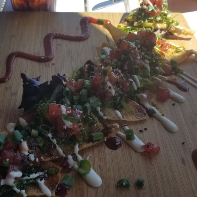 Ahi Poke Nachos