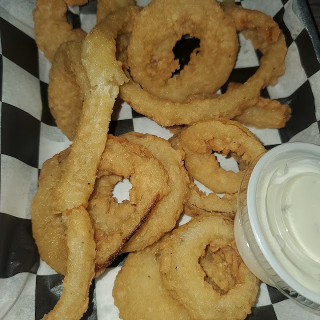 Southwestern Egg Rolls & Onion Ring Combo