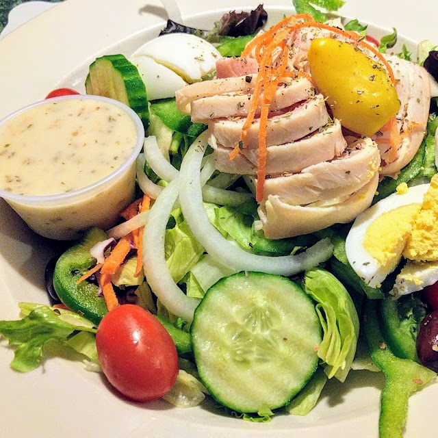Salad with Creamy Italian