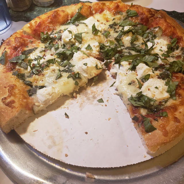 White Pizza Slice