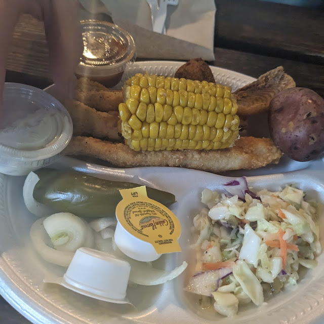 SM Fried Catfish Plate