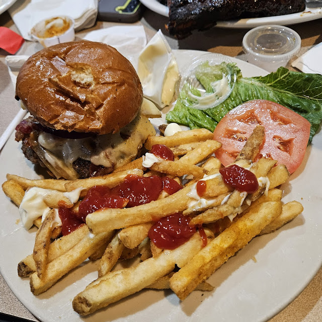 Cheeseburger and Fries