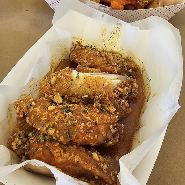 Chicken Wings with Buba Bomb Seasoning