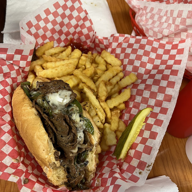 Philly Cheese Steak Sandwich